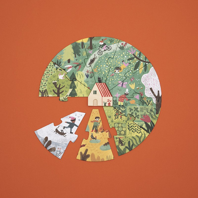 4 seasons and a wooden house